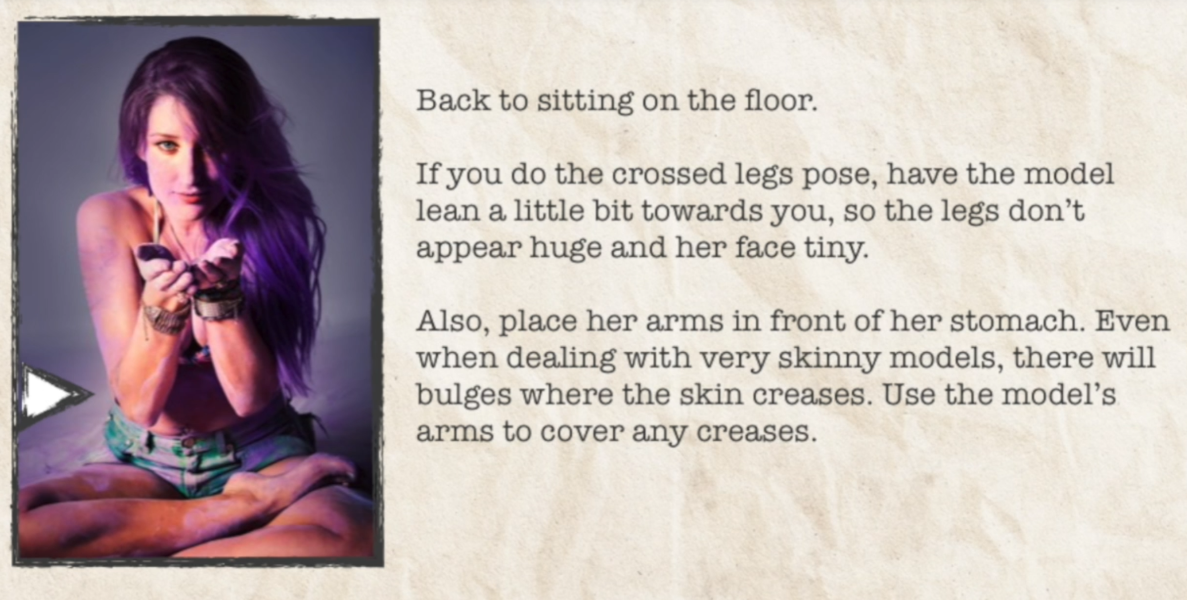 Image in a image block