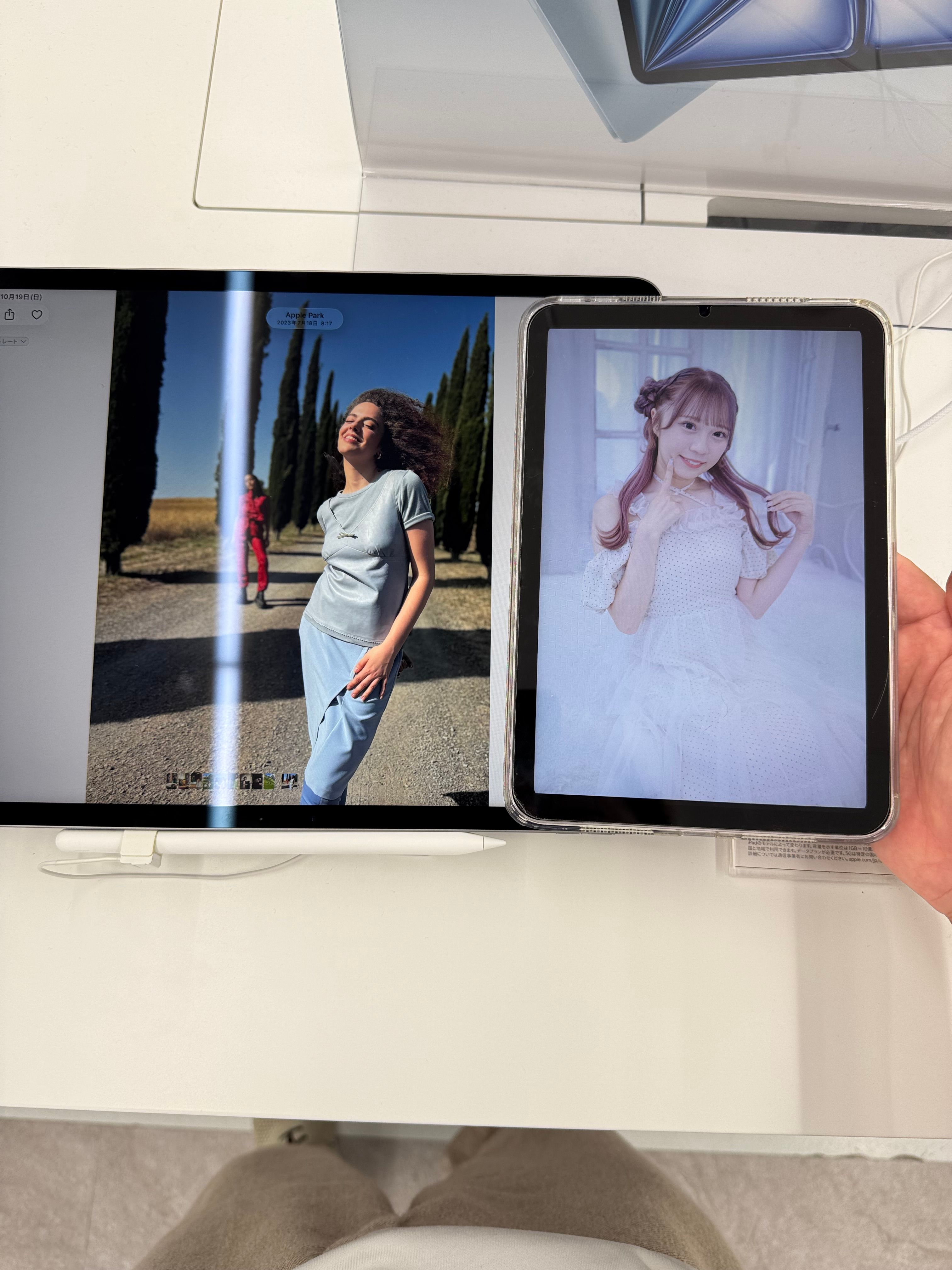 Image in a image block